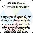 Thông tư 17/2013/TT-BTC