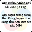 Quyết định 298/2013/QĐ-TTg