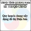 Quyết định 518/2013/QĐ-UBND