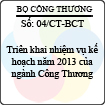 Chỉ thị 04/2013/CT-BCT