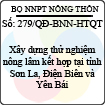 Quyết định 279/2013/QĐ-BNN-HTQT