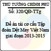 Quyết định 320/2013/QĐ-TTg