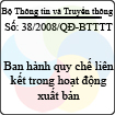 Quyết định số 38/2008/QĐ-BTTTT