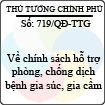 Quyết định số 719/QĐ-TTG