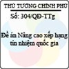 Quyết định 304/2013/QĐ-TTg