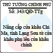 Quyết định 343/2013/QĐ-TTg