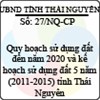 Nghị quyết 27/2013/NQ-CP