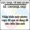 Công văn 126/GSQL-GQ2