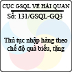 Công văn 131/GSQL-GQ3