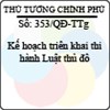 Quyết định 353/2013/QĐ-TTg