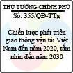 Quyết định 355/2013/QĐ-TTg