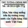 Quyết định 16/2013/QĐ-TTg