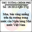 Quyết định 16/2013/QĐ-TTg