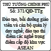 Quyết định 371/2013/QĐ-TTg