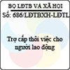 Công văn 686/LĐTBXH-LĐTL