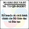 Quyết định 753/2013/QĐ-BGDĐT