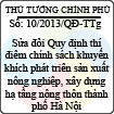 Quyết định số 10/2013/QĐ-TTg