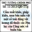 Quyết định số 11/2013/QĐ-TTg