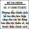 Thông tư số 37/2008/TT-BTC