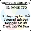 Quyết định số 709/QĐ-TTG