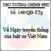 Quyết định 149/QĐ-TTg