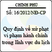 Nghị định số 16/2012/NĐ-CP