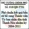 Quyết định số 616/QĐ-TTG