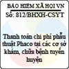 Công văn 812/BHXH-CSYT
