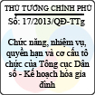 Quyết định 17/2013/QĐ-TTg