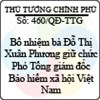 Quyết định số 460/QĐ-TTG