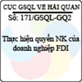 Công văn 171/GSQL-GQ2