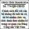 Quyết định 774/2013/QĐ-UBND