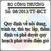 Thông tư 06/2013/TT-BCT
