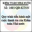 Quyết định 1685/QĐ-KTNN