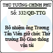 Quyết định số 332/QĐ-TTG