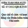 Quyết định 07/2012/QĐ-KTNN