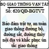 Quyết định 620/2013/QĐ- BGTVT