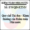 Quyết định 879/QĐ-KTNN