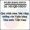 Quyết định 563/2013/QĐ-NHNN