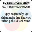 Thông báo 1301/TB-BNN-VP