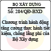 Quyết định 284/2013/QĐ-BXD