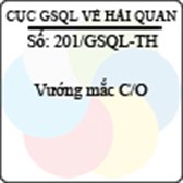 Công văn 201/GSQL-TH