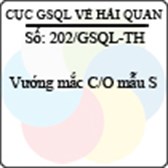 Công văn 202/GSQL-TH