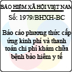 Công văn 1979/BHXH-BC