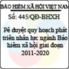Quyết định 445/QĐ-BHXH