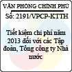 Công văn 2191/VPCP-KTTH