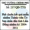 Quyết định số 237/QĐ-TTG