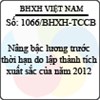 Công văn 1066/BHXH-TCCB