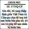 Nghị quyết 37/NQ-CP