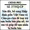 Nghị quyết 37/NQ-CP